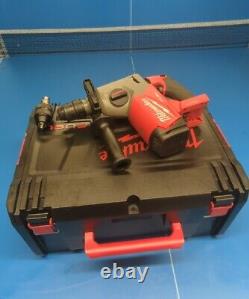 Milwaukee M18ONEFHX 18v Cordless One Key Sds+ Fuel Hammer Drill In Dynacase