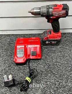 Milwaukee M18ONEPD 18v One Key Brushless Combi Drill With 5.0Ah Battery & Charger