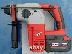 Milwaukee V 28 H M28 V28 Heavy Duty 28v 4 Mode Sds Hammer Drill Bare Unit Only