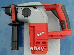 Milwaukee V 28 H M28 V28 Heavy Duty 28v 4 Mode Sds Hammer Drill Bare Unit Only