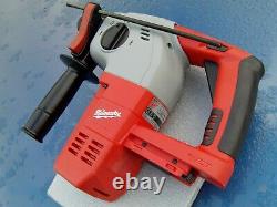 Milwaukee V 28 H M28 V28 Heavy Duty 28v 4 Mode Sds Hammer Drill Bare Unit Only