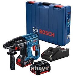 NEW Bosch GBH 18 V-21 Brushless 18v SDS Plus Cordless Rotary Hammer 2 X 5.0AH