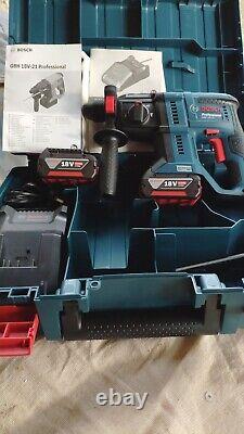 NEW Bosch GBH 18 V-21 Brushless 18v SDS Plus Cordless Rotary Hammer 2 X 5.0AH