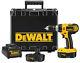 New Dewalt Dc100ka 18v 400w Combi Hammer Drill Kit + Dewalt Accessories