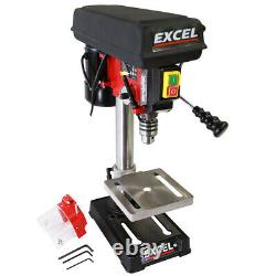 New Heavy Duty 300W 13mm Rotary Pillar Drill 5 Speed Press Drilling Bench Press