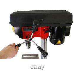 New Heavy Duty 300W 13mm Rotary Pillar Drill 5 Speed Press Drilling Bench Press