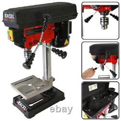 New Heavy Duty 300W 13mm Rotary Pillar Drill 5 Speed Press Drilling Bench Press