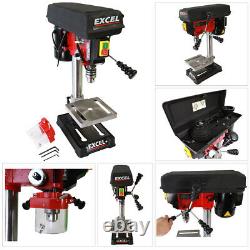 New Heavy Duty 300W 13mm Rotary Pillar Drill 5 Speed Press Drilling Bench Press