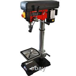 New Heavy Duty 600W 16mm Rotary Pillar Drill 12 Speed Press Drilling Bench Press