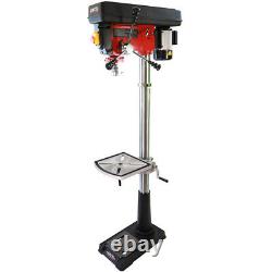 New Heavy Duty 600W 20mm Rotary Pillar Drill 12 Speed Press Drilling Bench Press