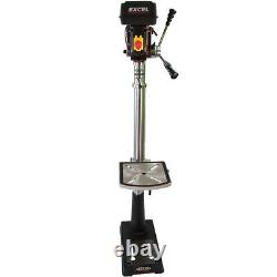 New Heavy Duty 600W 20mm Rotary Pillar Drill 12 Speed Press Drilling Bench Press