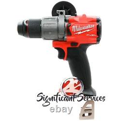 New Milwaukee 2804-20 M18 FUEL 18V 1/2 Brushless Cordless Hammer Drill Driver