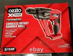 Ozito 18V Cordless SDS+ Rotary Hammer Drill Power-X-Change PXRHS-300U -New