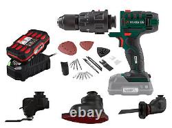 PARKSIDE 4-in-1 Cordless Combination Tool Drill- Sander Sabre Saw Multi Tool