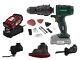 Parkside 4-in-1 Cordless Combination Tool Drill- Sander Sabre Saw Multi Tool