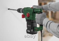 Parkside 1550W SDS-Plus Hammer Drill Powerful Demolition Tool Jackhammer