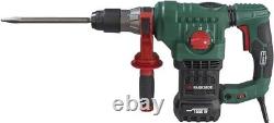 Parkside 1550W SDS-Plus Hammer Drill Powerful Demolition Tool Jackhammer