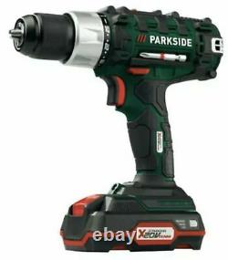 Parkside 20V Cordless Drill Set + Accessories Bare Unit With Battery & Charger