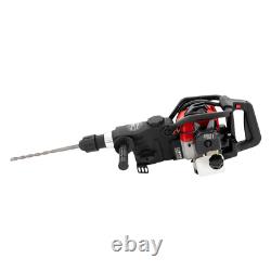 Petrol Hammer Drill 2-Stroke 32.6CC Breaker Demolition Jackhammer Heavy Duty NEW
