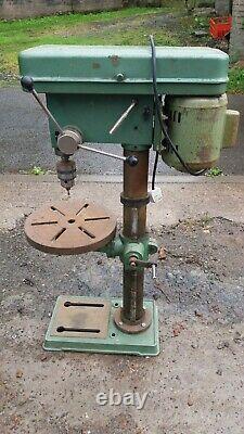 Pillar drill used kuan tai heavy duty drill press electric