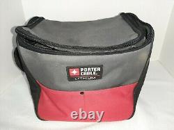 Porter Cable PCL180D 1/2 Drill PCL180ID Impact Driver Flash Light Lithium Bag