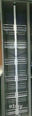 Pull-Out Soft Closing Larder 6 Baskets Set Complete with Frame and Heavy Duty
