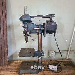 RARE! 1937 Craftsman 12 3/4 Bench Top 4-Speed Drill Press Works