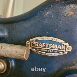 RARE! 1937 Craftsman 12 3/4 Bench Top 4-Speed Drill Press Works