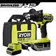 Ryobi One+t Hp 18v Brushless Hammer Drill Kit 95nm 1 X 4.0ah Hp Battery