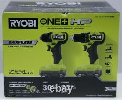 RYOBI PSBCK01K Brushless Compact 1/2 in Drill and Impact Driver BRAND NEW SEALED