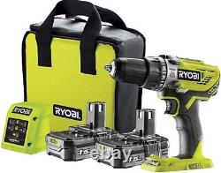 Ryobi ONE18V 1.5Ah Li-ion Cordless Combi Drill 2 Batteries? BRAND NEW&SEALED