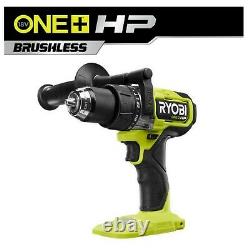 Ryobi PBLH101 ONE+T HP Cordless 18V Brushless Hammer Drill (Body Only) (B New)