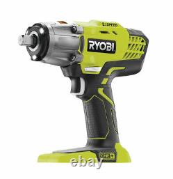 Ryobi R18IW3-0 One+ 18V 3 Speed Impact Wrench 400Nm (Body Only)