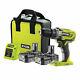 Ryobi R18pd3-215sk 18v One+ Cordless Percussion Combi Drill Kit With 2 Batteries