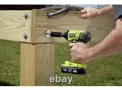 Ryobi R18PDID2-215S Cordless Drilling & Driving Starter Kit