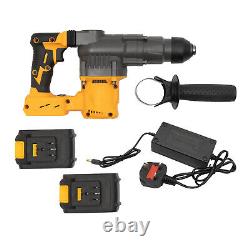 SDS Heavy Duty Rotary Hammer Drill Safety Clutch Variable Speed +Drill Bit