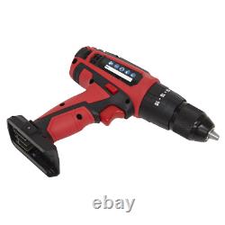 Sealey CP20VDDKIT Hammer Drill Driver Kit 13mm 20V 2 Li Ion Batteries Charger