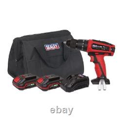 Sealey Hammer Drill/Driver Kit? 13mm 20V 2 Batteries CP20VDDKIT