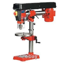 Sealey Radial Pillar Drill Bench Heavy Duty 550W 16mm Chuck 5 Speed Drilling