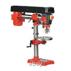 Sealey Radial Pillar Drill Bench Heavy Duty 550W 16mm Chuck 5 Speed Drilling