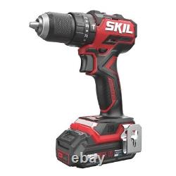 Skil Hammer Drill Cordless 20V 2x2.0Ah Li-Ion CD1U3075HC Brushless Compact