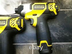 Stanley FatMax 10.8v Li-ion Cordless Combi Drill & Impact Driver