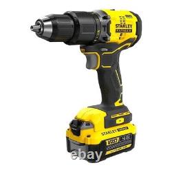 Stanley FatMax SFMCD715 V20 18V Brushless Combi Hammer Drill + 4.0Ah Battery