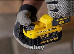 Stanley FatMax SFMCD715 V20 18V Brushless Combi Hammer Drill + 4.0Ah Battery