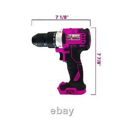 The Original Pink Box 20-Volt Lithium-Ion Brushless Cordless Drill With Battery