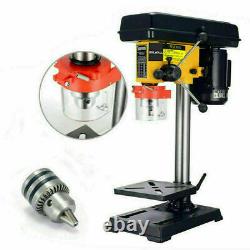 URLWALL Bench Top 9 High Speed Pillar Drill Press & Table Stand 16mm Chuck 230v