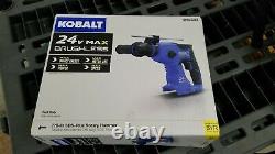 USA SHIP NEW KOBALT 24v MAX 7/8 ROTARY HAMMER DRILL BRUSHLESS SDS+ KRH 124B-03