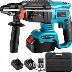 VEVOR Variable Speed Electric Rotary Hammer SDS Cordless Drill 4 Functions 18V