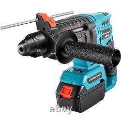 VEVOR Variable Speed Electric Rotary Hammer SDS Cordless Drill 4 Functions 18V