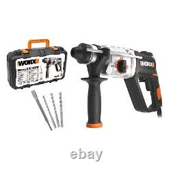 WORX WX339 800W 26mm Rotary Hammer Drill Corded Electric SDS Plus Chuck 3-IN-1